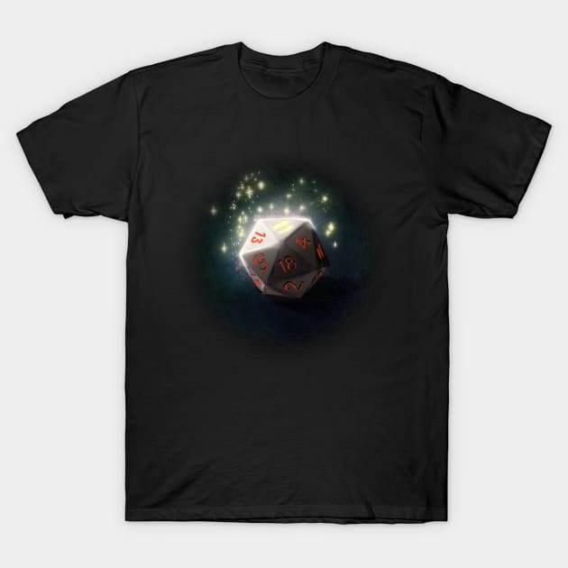 D20 T-Shirt by ginaromoart